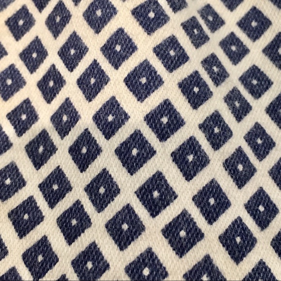 Zara White & Blue Pattern Skinny Jeans - Picture 8 of 14